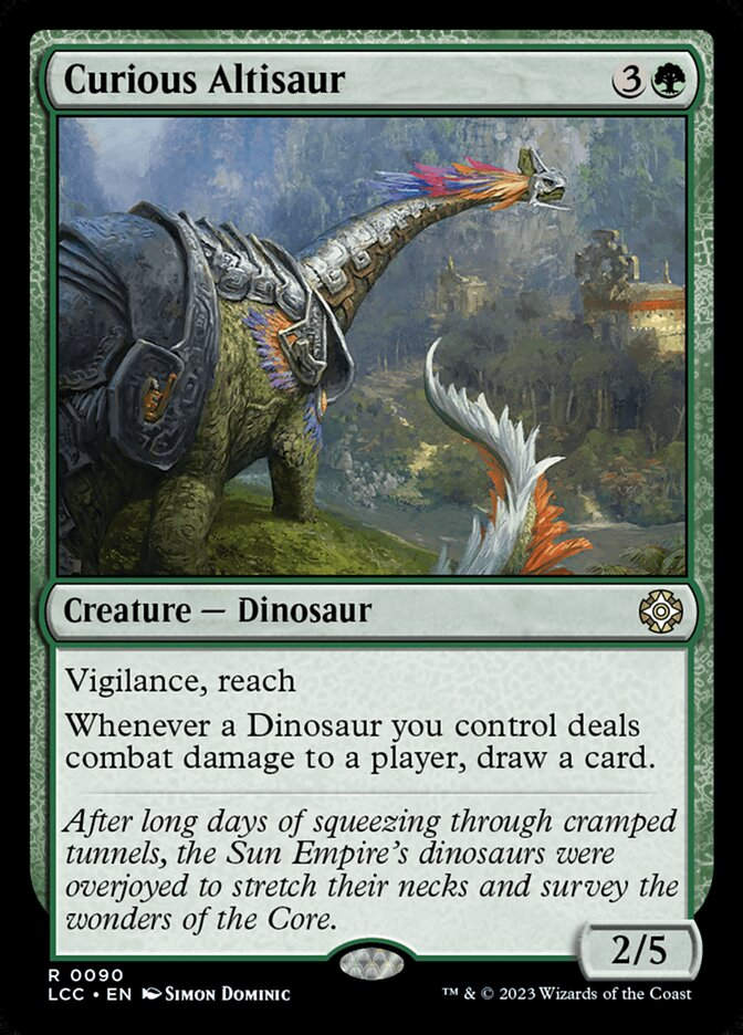 Curious Altisaur (LCC) (90)