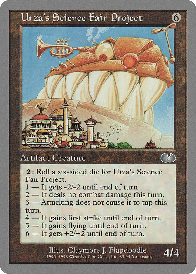 Urza's Science Fair Project (ugl)