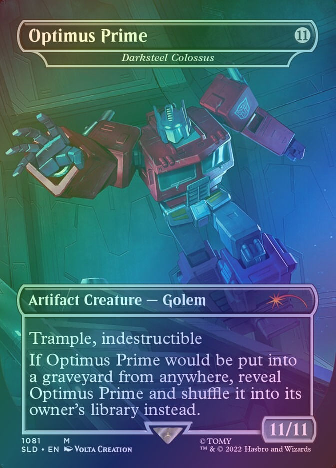 Darksteel Colossus // Darksteel Colossus (SLD) (1081) / Borderless / Foil — cara 1 de 2