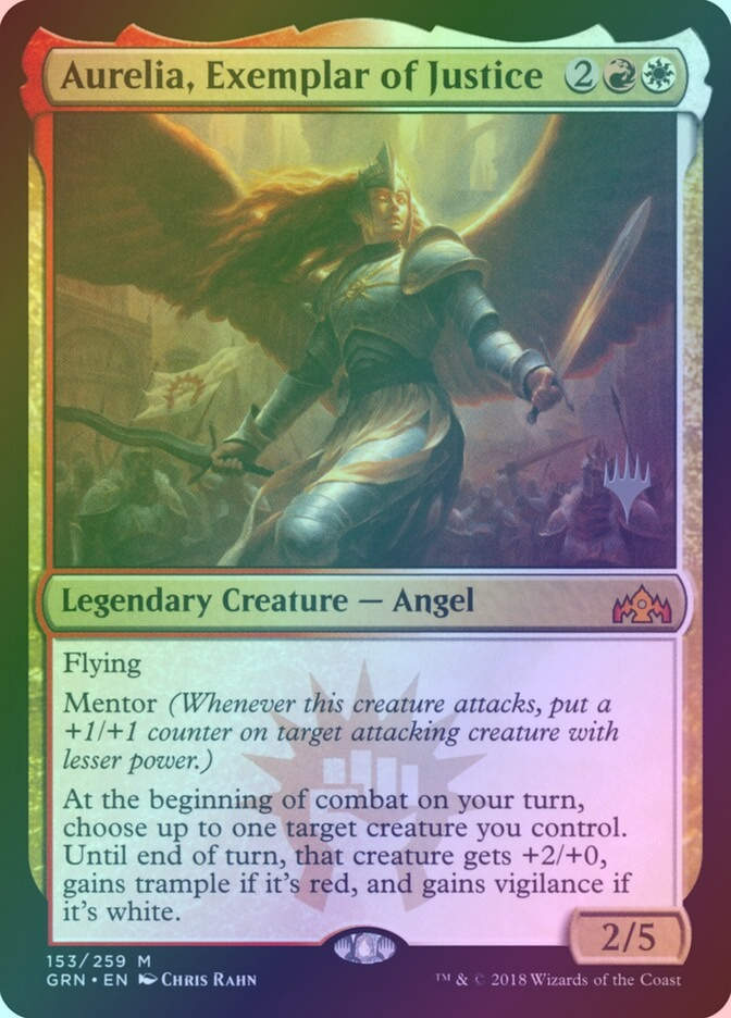Aurelia, Exemplar of Justice (PGRN) (153p) / Foil