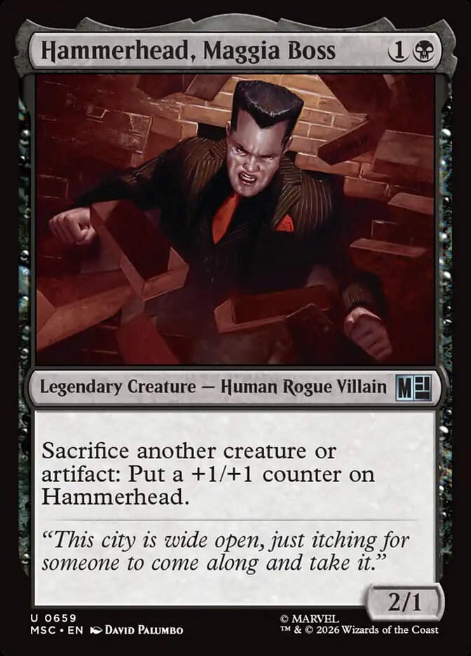 Hammerhead, Maggia Boss (MSC) (659)