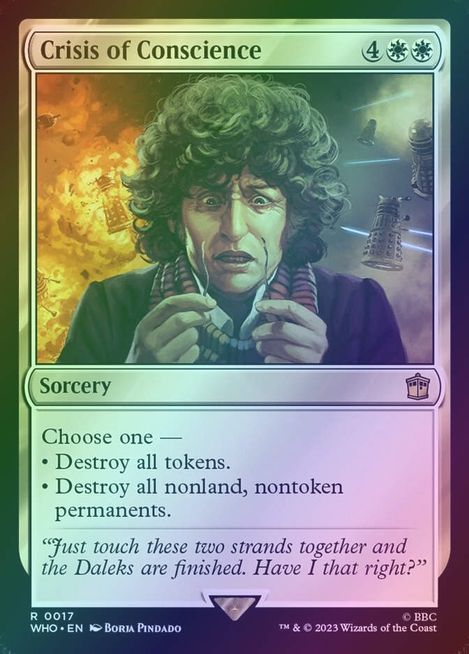 Crisis of Conscience (WHO) (17) / Foil