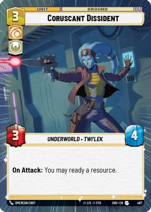 Coruscant Dissident (Hyperspace) (SHD_#467)