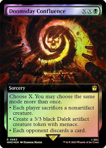 Doomsday Confluence (who) (963) / Extended Surge Foil