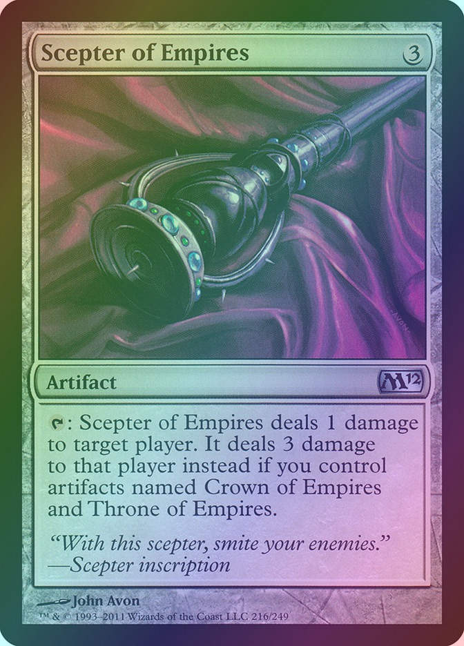 Scepter of Empires (M12) (216) / Foil