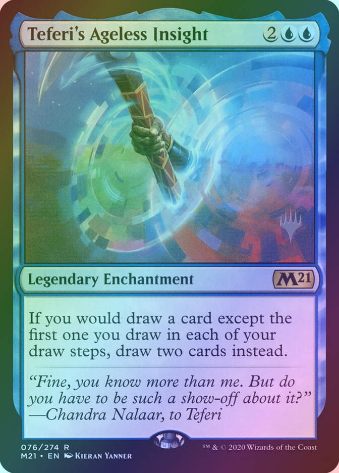 Teferi's Ageless Insight (PM21) (76p) / Foil