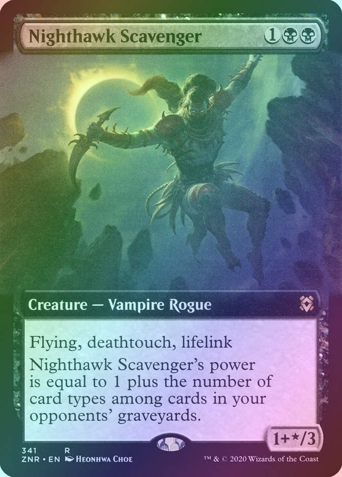 Nighthawk Scavenger (ZNR) (341) / Extended Art / Foil