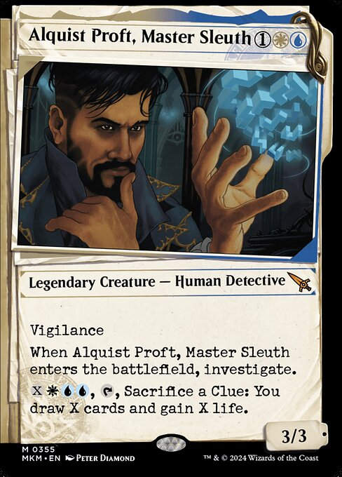 Alquist Proft, Master Sleuth (mkm) (355) / Showcase