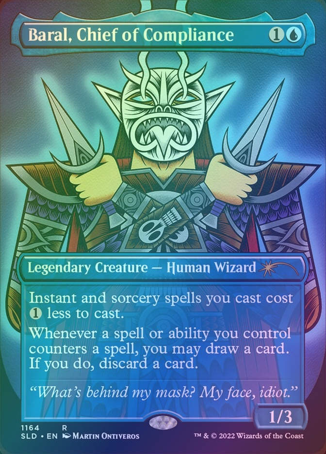 Baral, Chief of Compliance (SLD) (1164) / Borderless / Foil