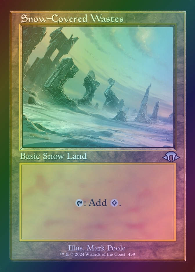 Snow-Covered Wastes (MH3) (439) / Foil