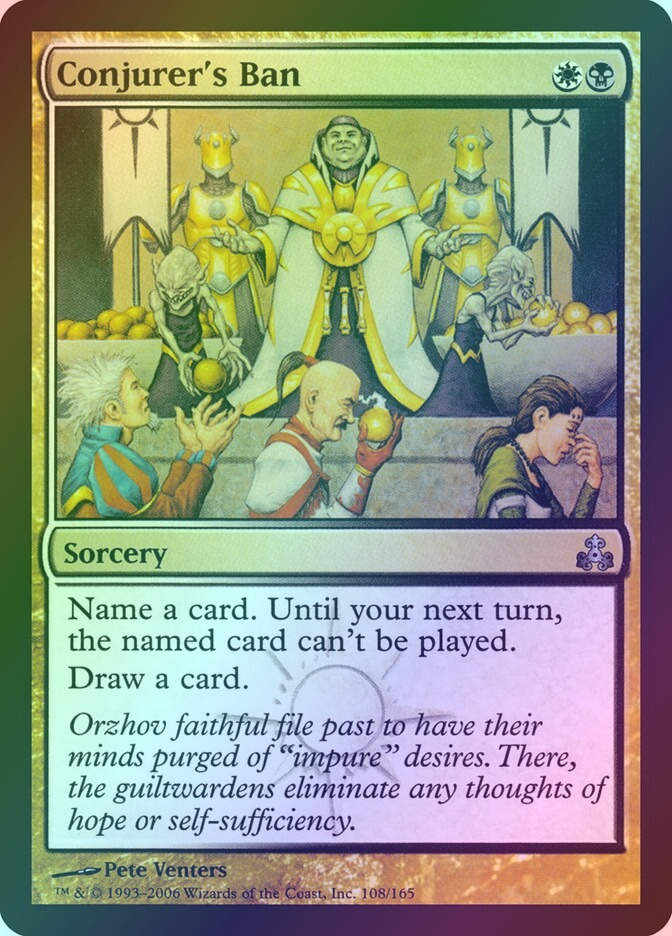 Conjurer's Ban (GPT) (108) / Foil
