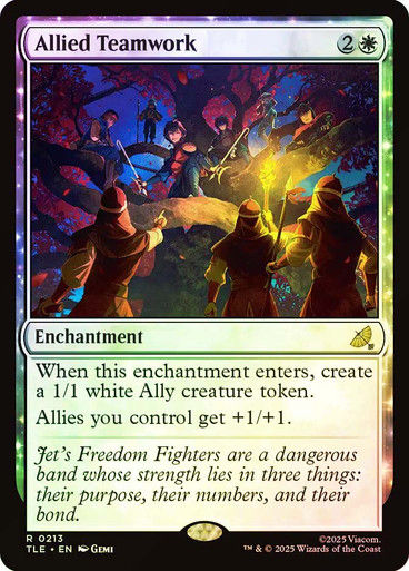 Allied Teamwork (TLE) (213) / Foil