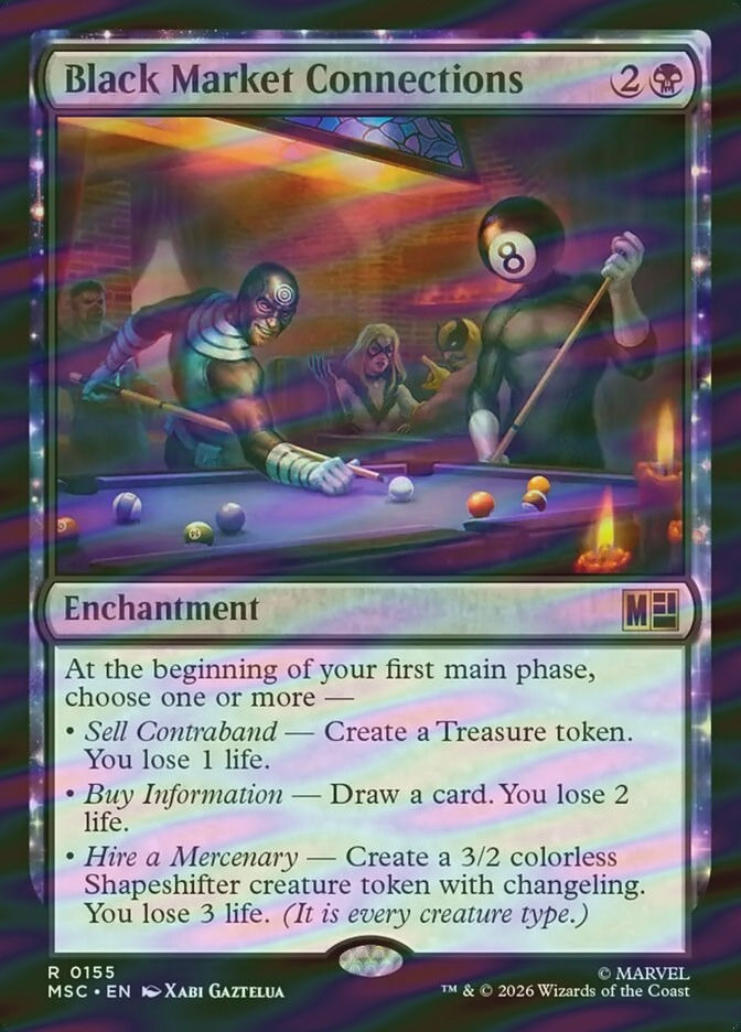 Black Market Connections (MSC) (155) / Surge Foil