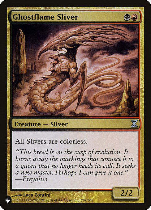Ghostflame Sliver (PLST) (TSP-239)