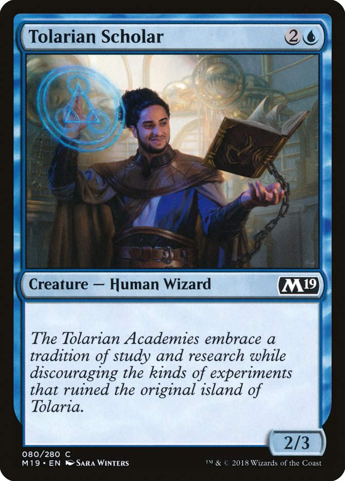 Tolarian Scholar (M19) (80)