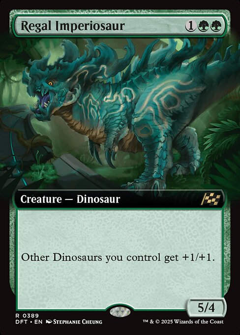 Regal Imperiosaur (DFT) (389) / Extended Art