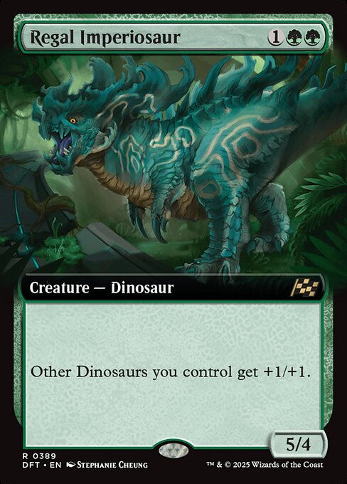 Regal Imperiosaur (DFT) (389) / Extended Art