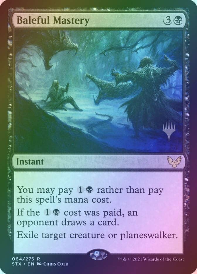 Baleful Mastery (PSTX) (64p) / Foil