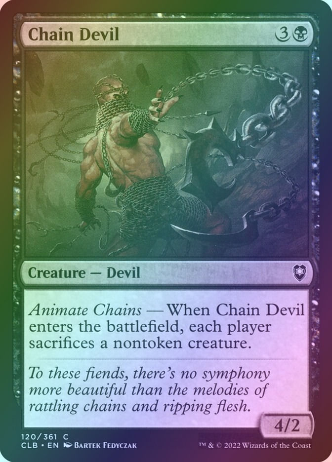Chain Devil (CLB) (120) / Foil