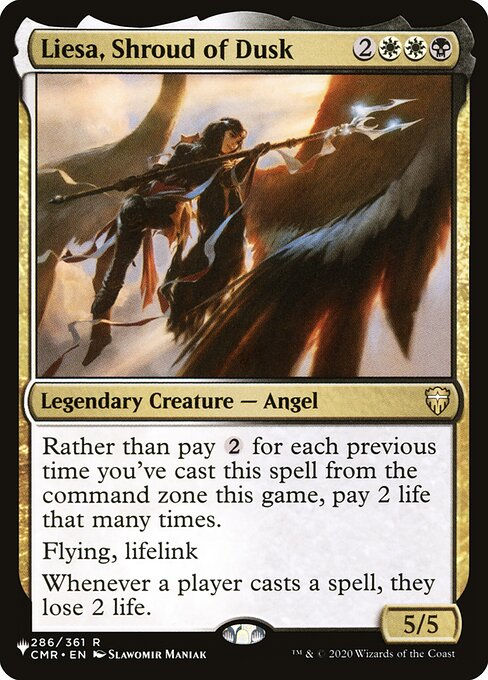 Liesa, Shroud of Dusk (PLST) (CMR-286)