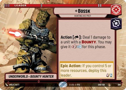 Bossk - Hunting His Prey (Hyperspace) (SHD_#289)