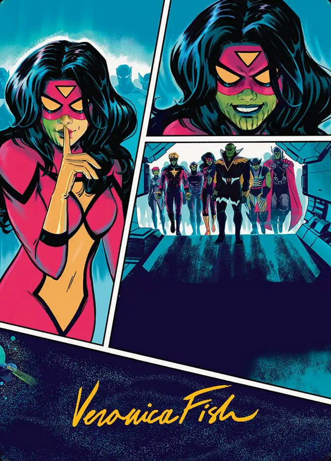 Secret Invasion (AMSH) (18) / Firma Dorada
