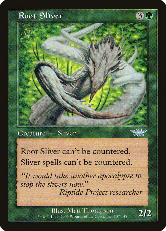 Root Sliver (lgn)