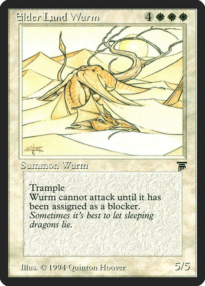 Elder Land Wurm (leg)