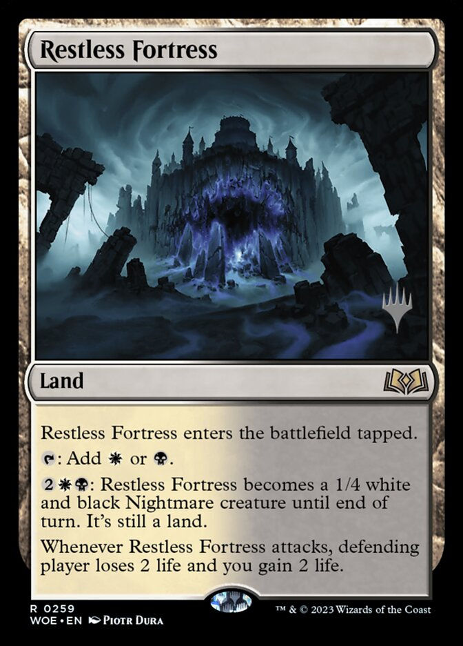 Restless Fortress (PWOE) (259p)