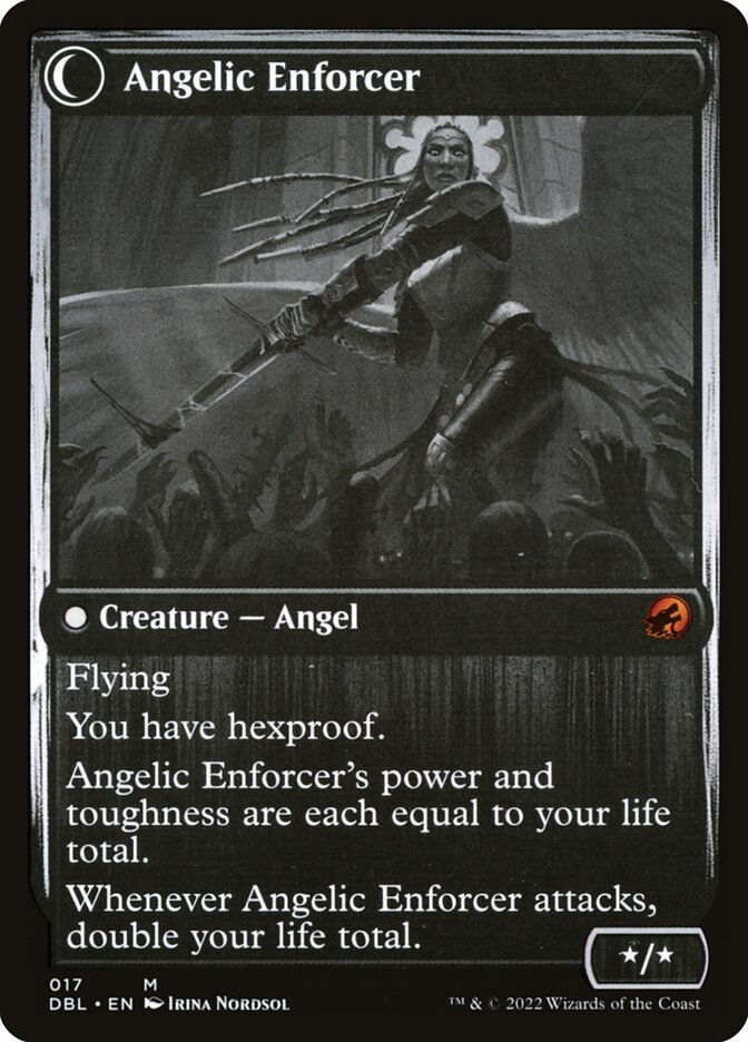 Enduring Angel // Angelic Enforcer (DBL) (17) — cara 2 de 2