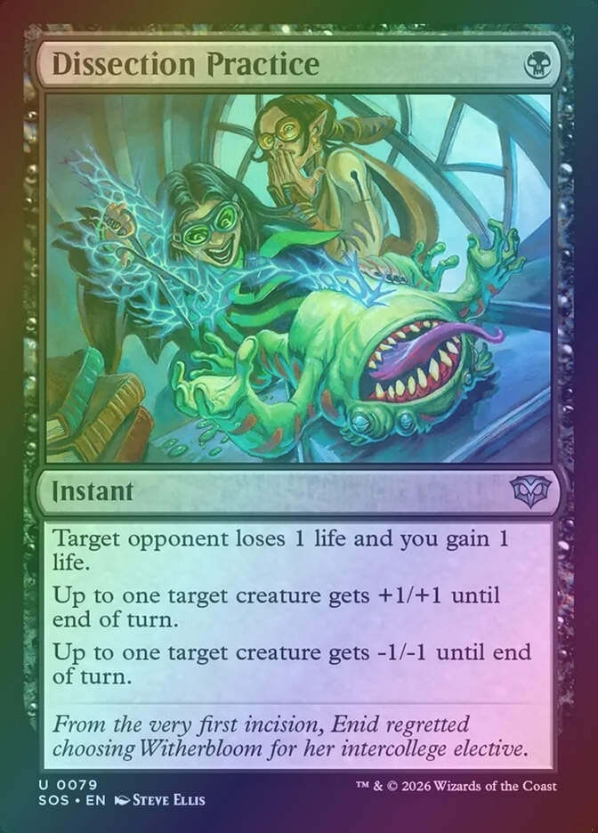 Dissection Practice (SOS) (79) / Foil