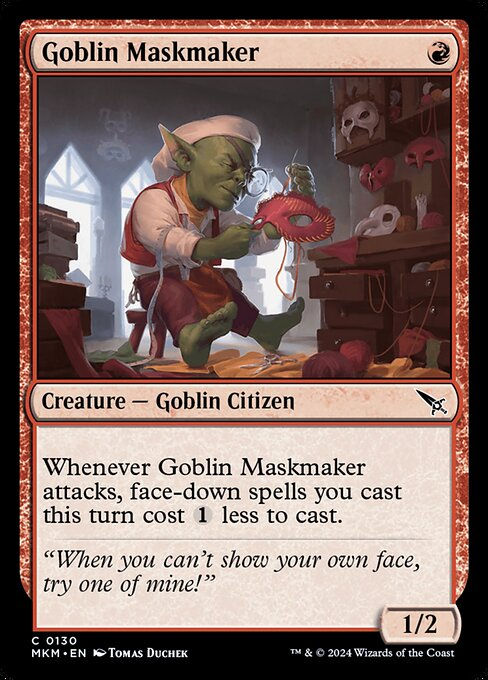Goblin Maskmaker (mkm) (130)