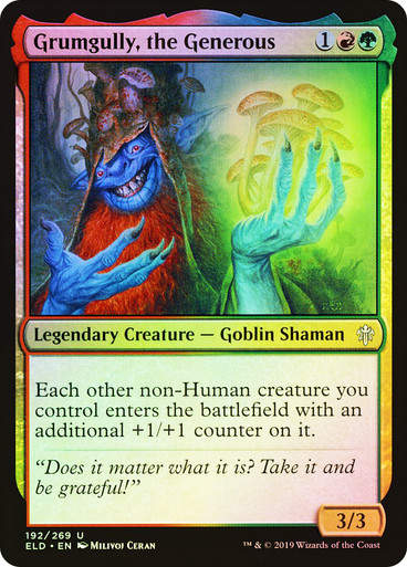 Grumgully, the Generous (ELD) (192) / Foil
