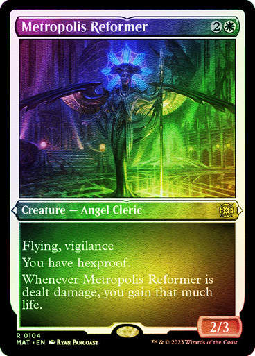 Metropolis Reformer (MAT) / Foil Etched