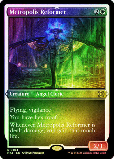 Metropolis Reformer (MAT) / Foil Etched