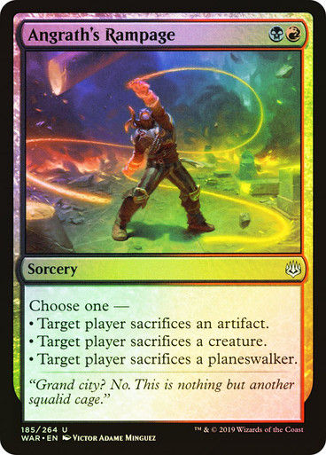 Angrath's Rampage (WAR) (185) / Foil