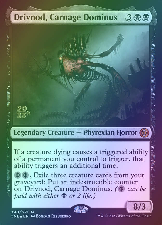 Drivnod, Carnage Dominus (PONE) (90s) / Foil
