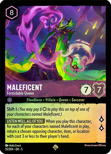 Maleficent - Formidable Queen (LOR_SHS) / Foil