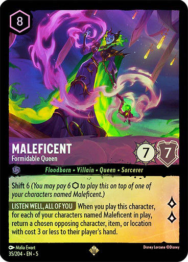 Maleficent - Formidable Queen (LOR_SHS) / Foil