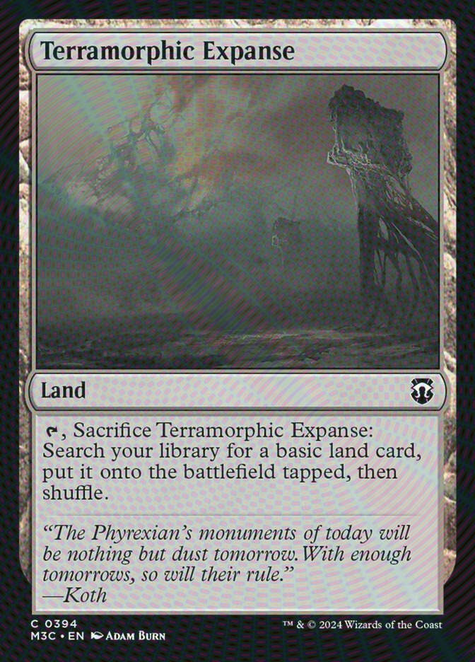 Terramorphic Expanse (M3C) (394) / Ripple Foil