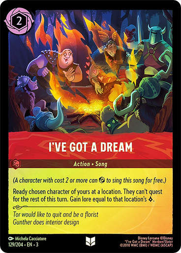 I've Got a Dream (LOR_ITI) / Foil