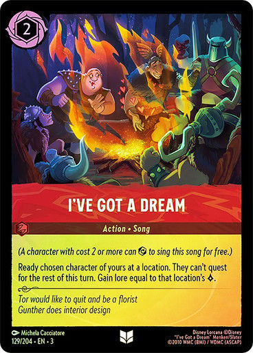 I've Got a Dream (LOR_ITI) / Foil