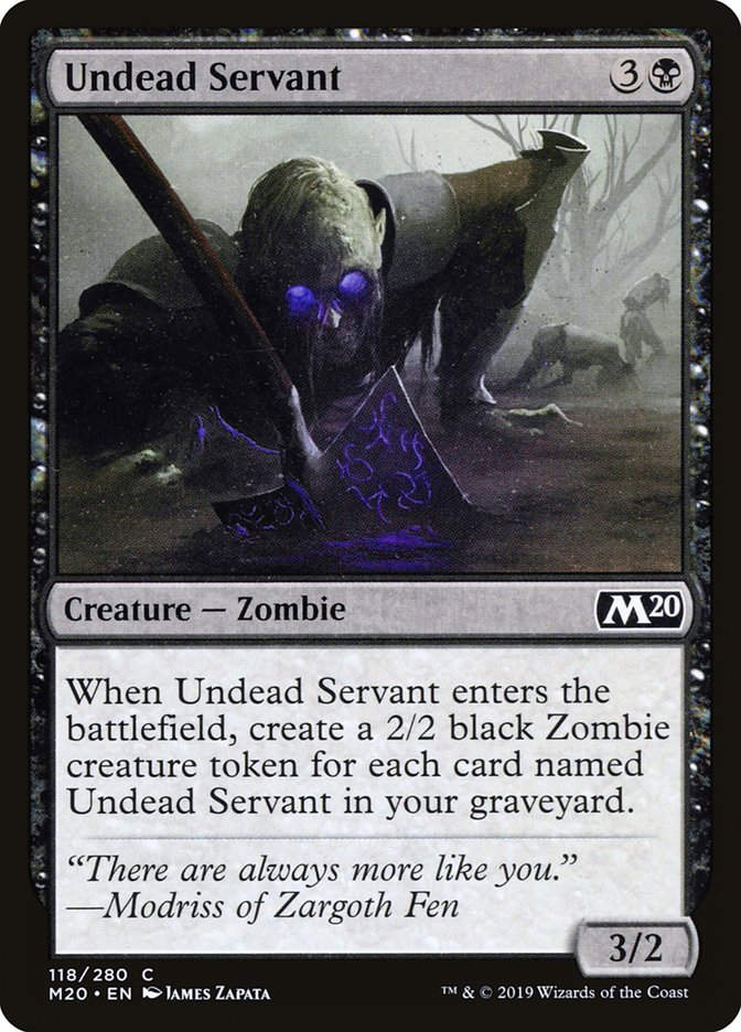 Undead Servant (M20) (118)