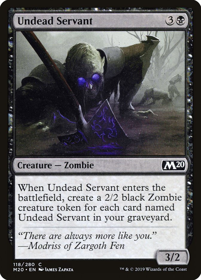 Undead Servant (M20) (118)