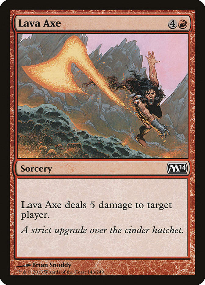Lava Axe (M14) (143)