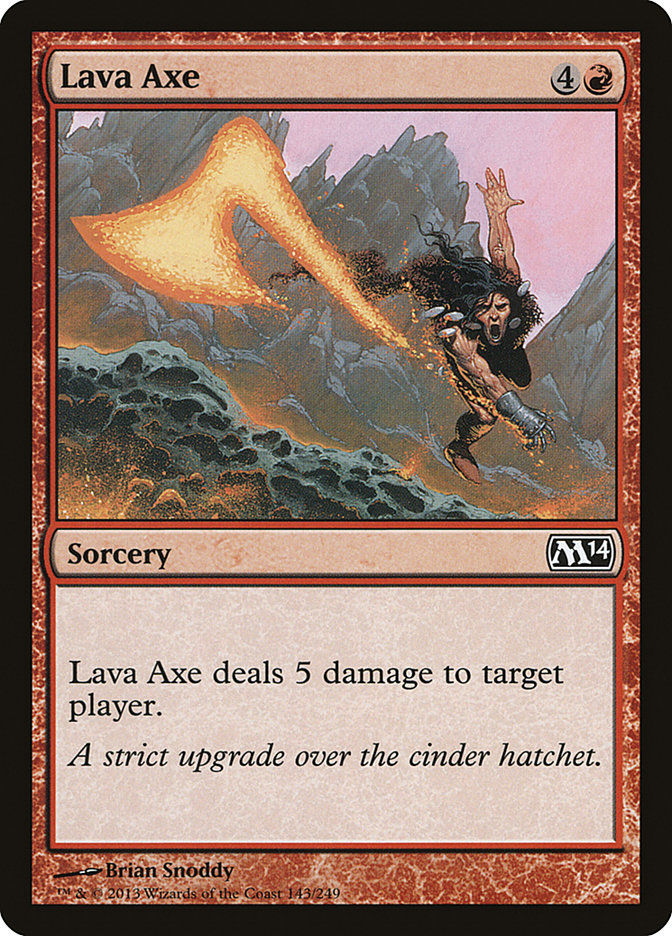 Lava Axe (M14) (143)