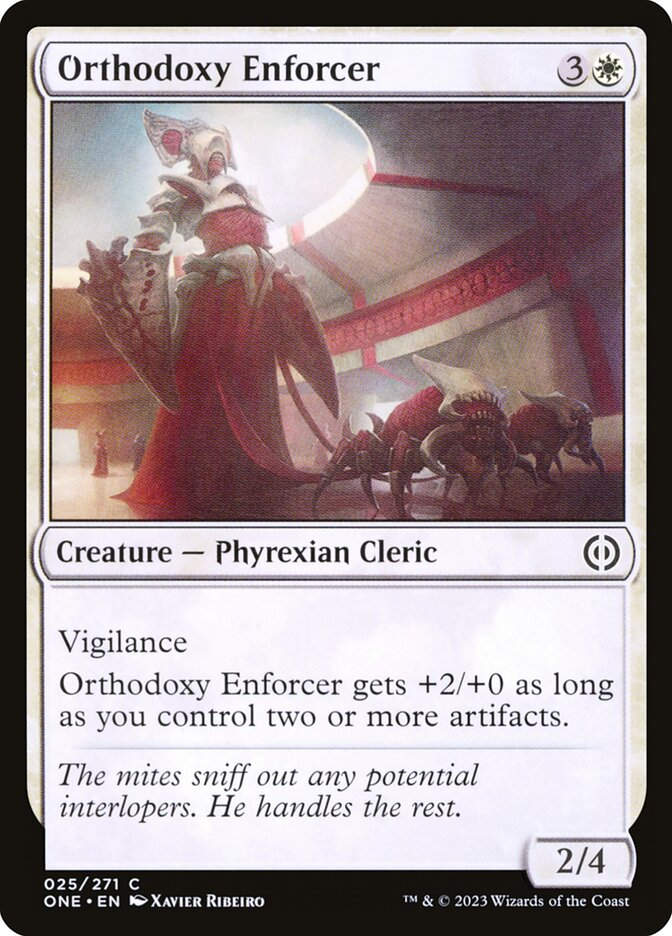 Orthodoxy Enforcer (ONE) (25)