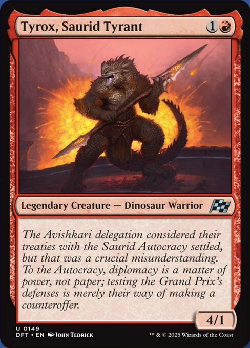 Tyrox, Saurid Tyrant (DFT) (149)