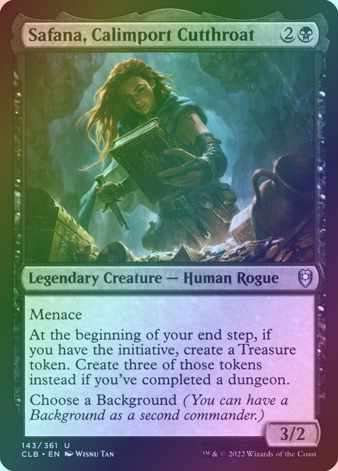 Safana, Calimport Cutthroat (CLB) (143) / Foil