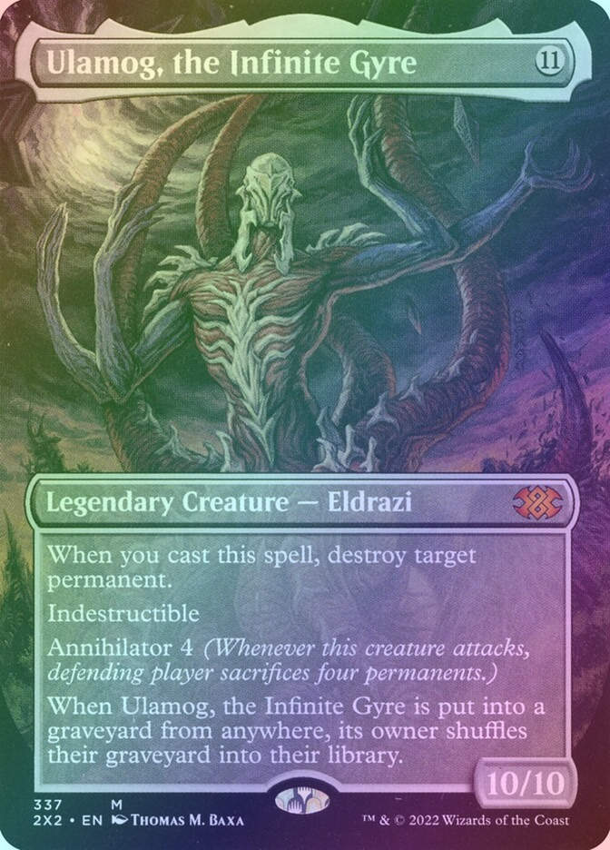 Ulamog, the Infinite Gyre (2X2) (337) / Borderless / Foil
